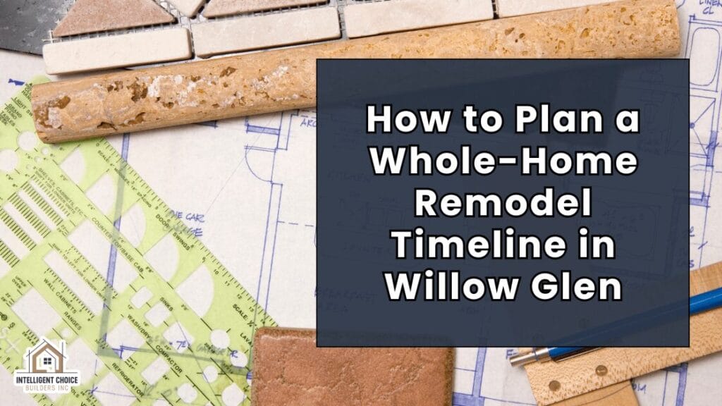 Rulers on a blueprint