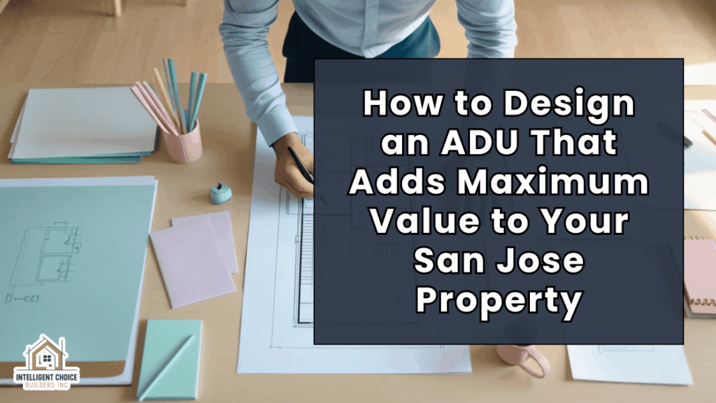 Woman working on project labeled how to design an ad